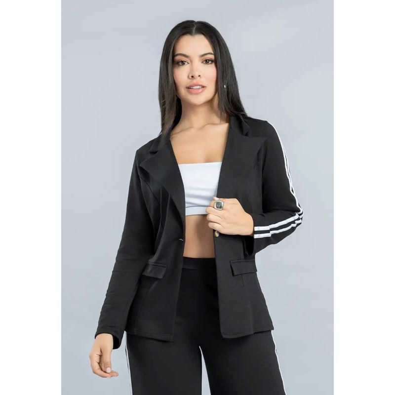 Blazer Mujer Negro Mp 111774