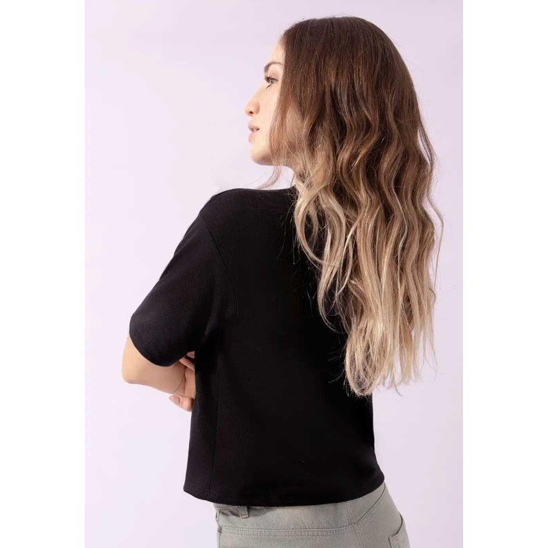 Polo Mujer Negro Atypical 111185