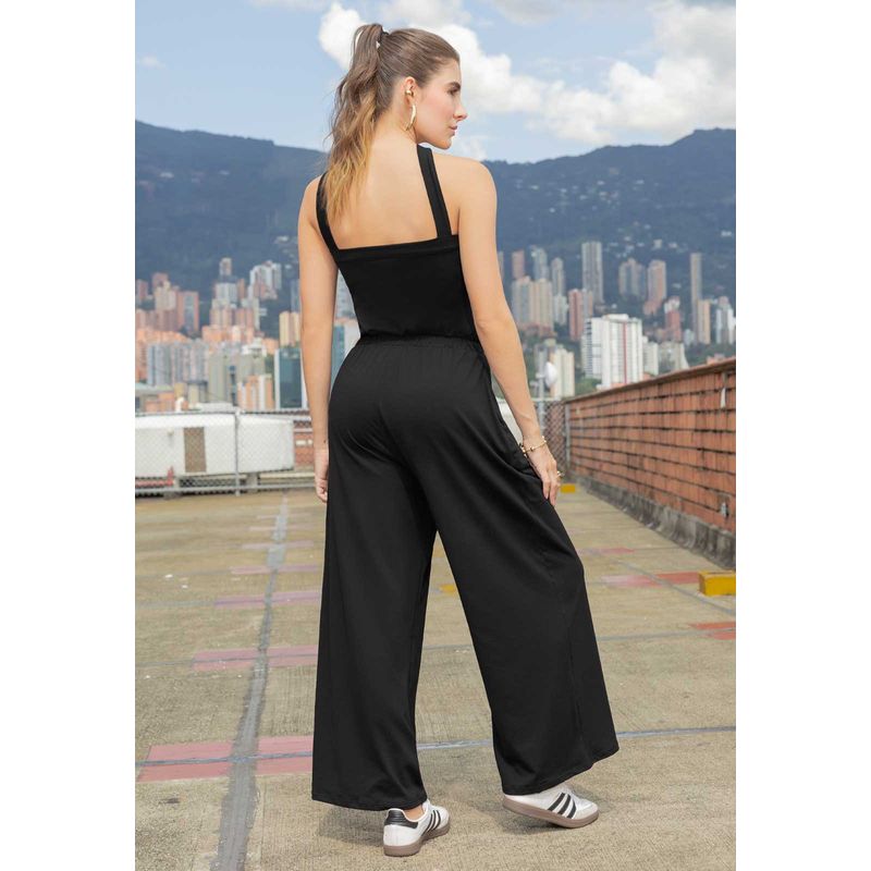 Enterizo Largo Mujer Negro Atypical 111948