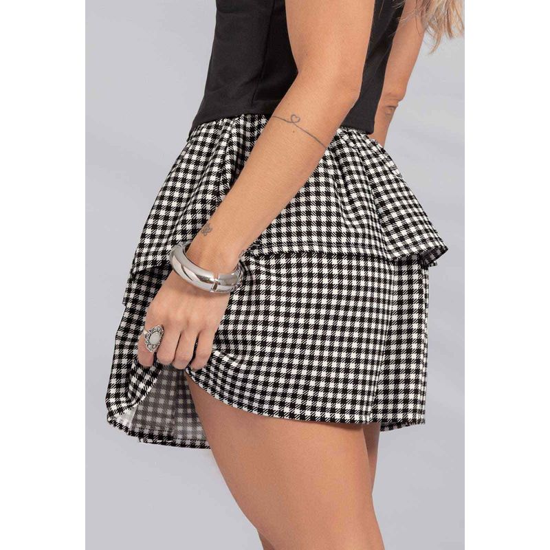 Falda Corta Mujer Estampado Atypical 112490