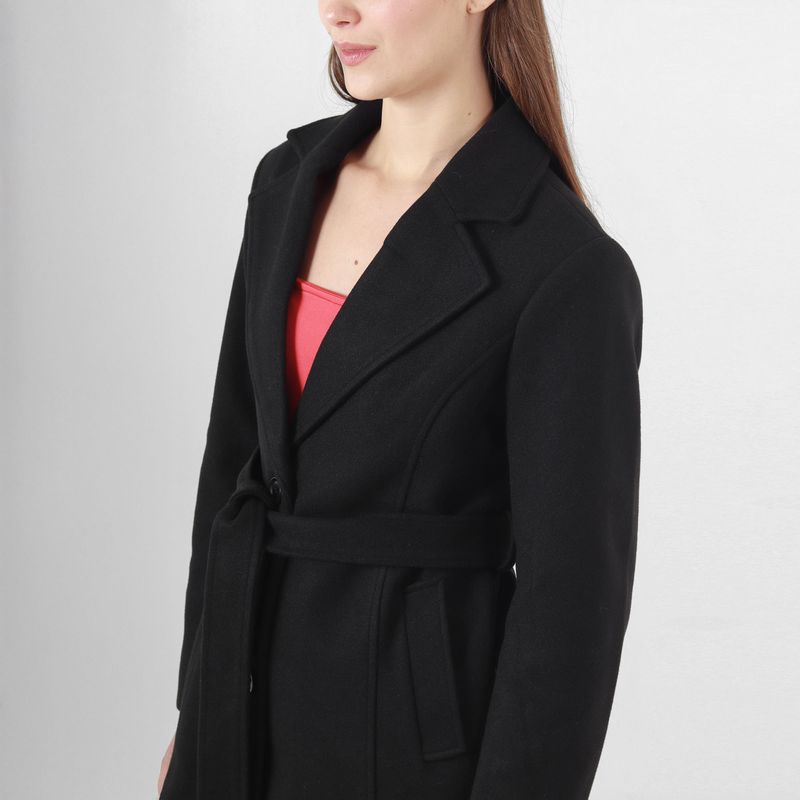 Chaqueta Cuello Solapa Manga Larga