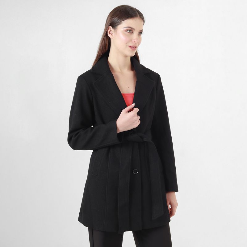 Chaqueta Cuello Solapa Manga Larga