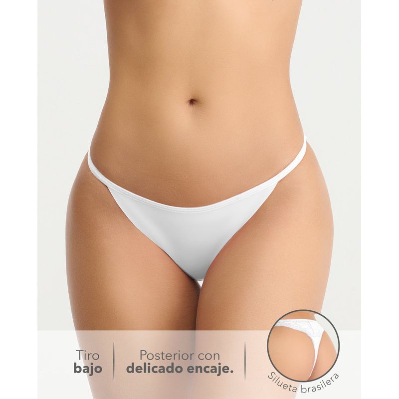 Brasilera Tiro Bajo | Con Elastico | Corte Limpio