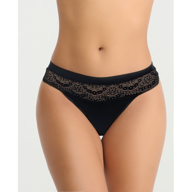 Brasilera Semidescaderada |Elástico en Cintura | Detalles en encaje