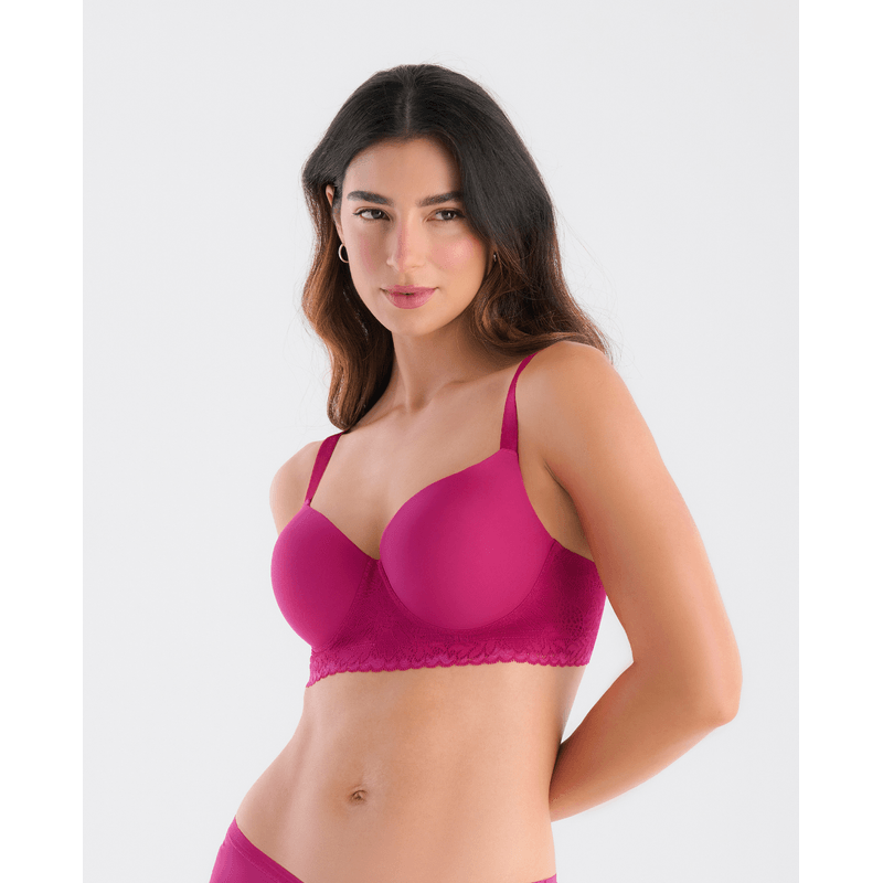 Brasier Realce Desvanecido | Copa Lisa | Con Varilla