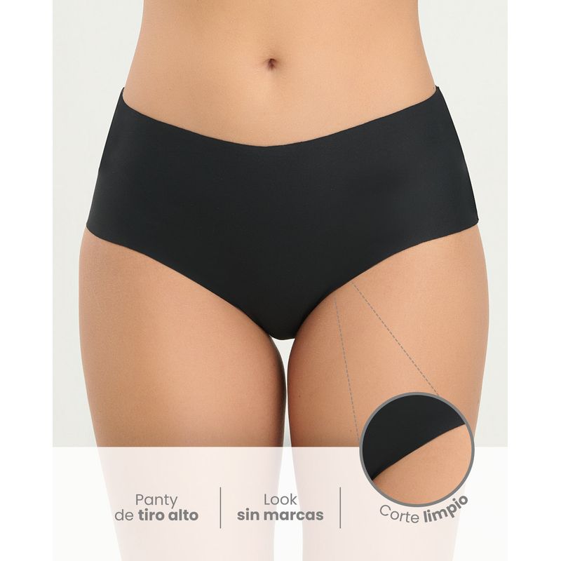 Panty Clásico | Tiro Alto | Sin Elásticos