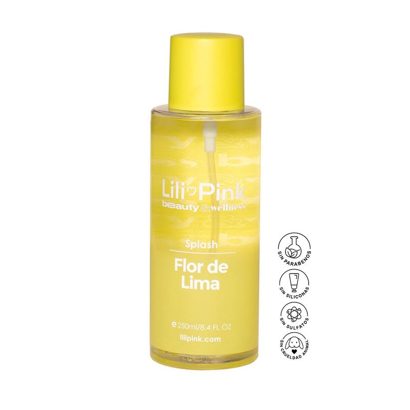 Splash corporal flor de lima 250ml