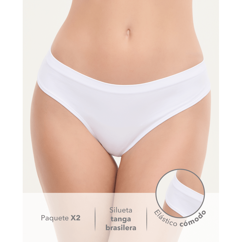 Panty | Paquete X2 | Silueta Tanga