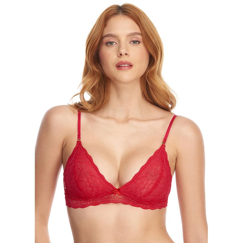 Bralette | Tipo Top | Silueta triangular | En encaje _ Ref: 46156