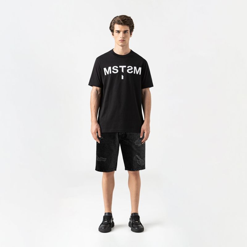 OTTERBERG DENIM SHORT MEN BLACK