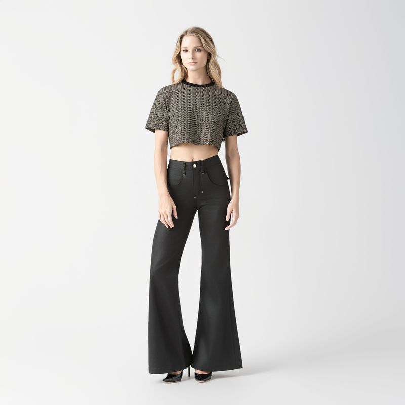 ALEXIA CROP TOP WOMEN BLACK