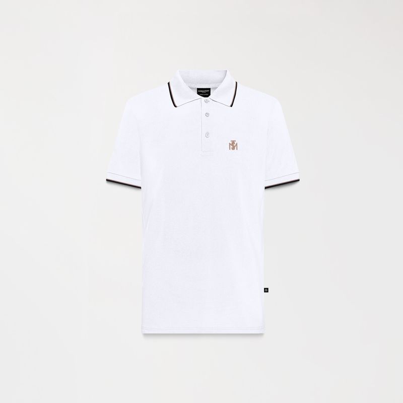 NOLAN POLO MEN WHITE