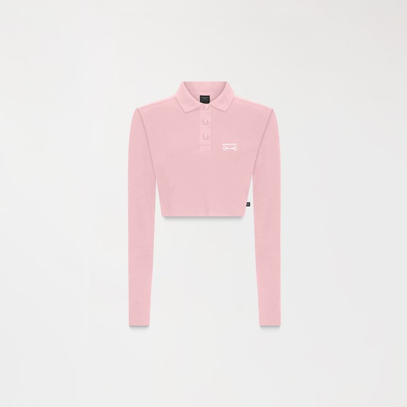 APRILE CROP TOP POLO WOMEN WOODROSE