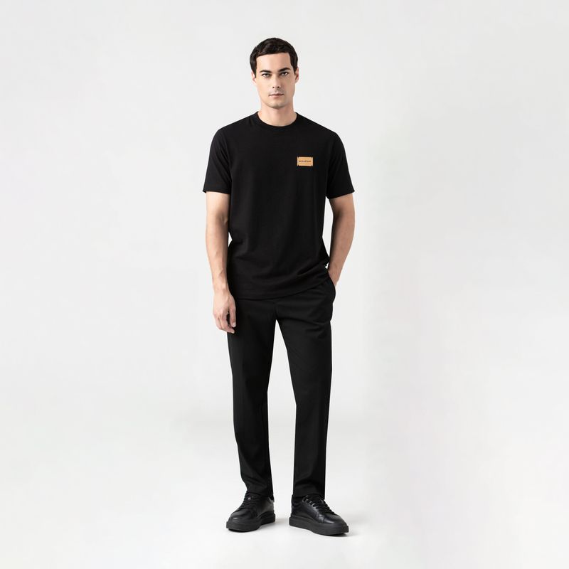 SHAREEF T-SHIRT MEN BLACK