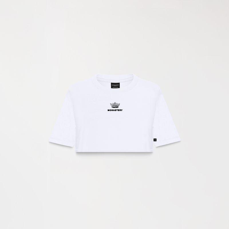 APHRA CROP TOP WOMEN LUCENT WHITE