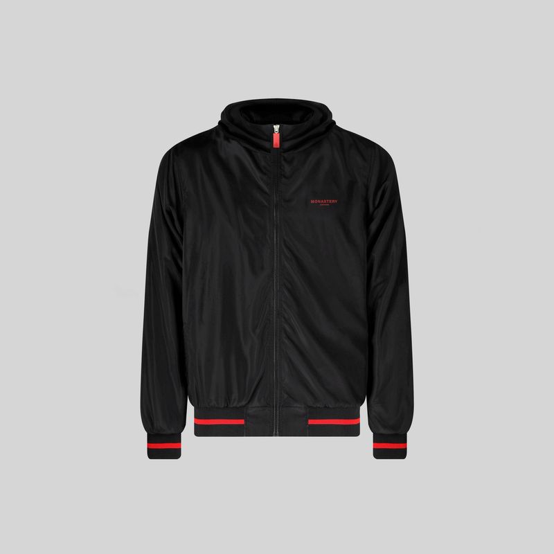 ONYX BLACK WINDBREAKER