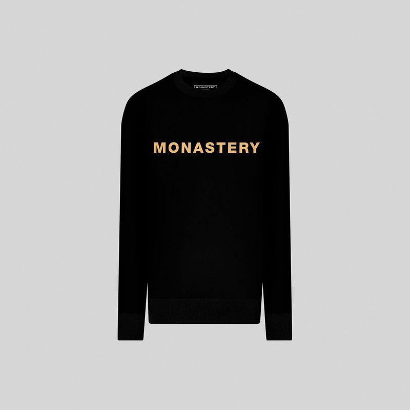 ASINE BLACK SWEATSHIRTS
