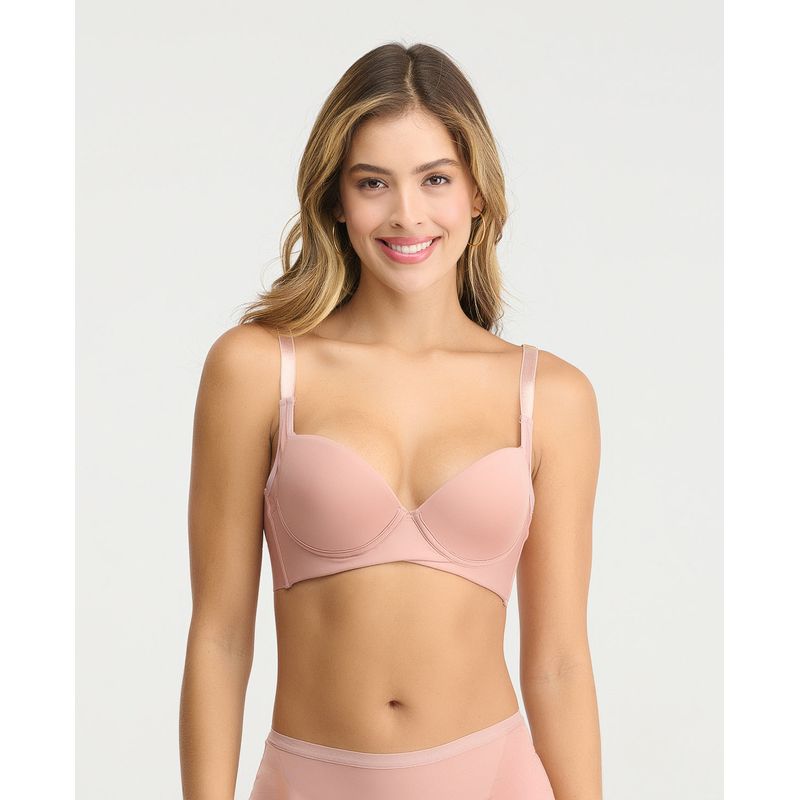 Brasier Realce Natural | Cobertura Media | Cargaderas Ajustables