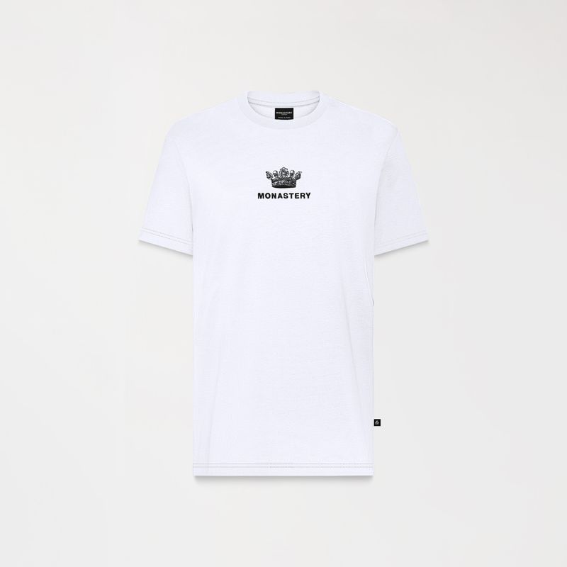 CROWN T-SHIRT MEN WHITE