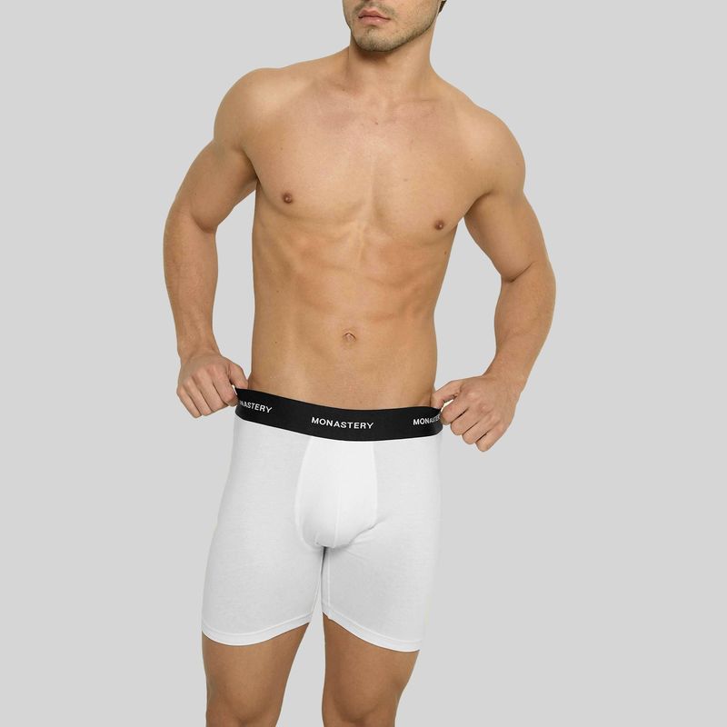 ARNAULD WHITE BOXER BRIEFS