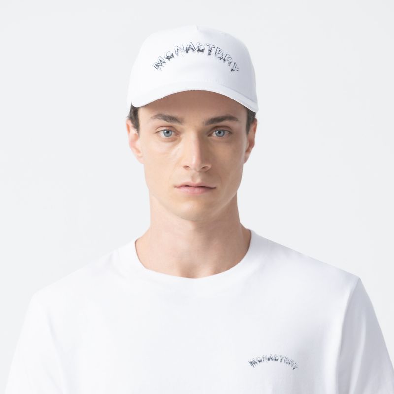 ZAINO CAP UNISEX WHITE  U