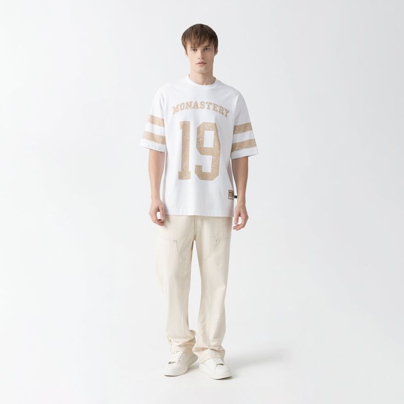 DAVEN T-SHIRT OVERSIZED MEN WHITE