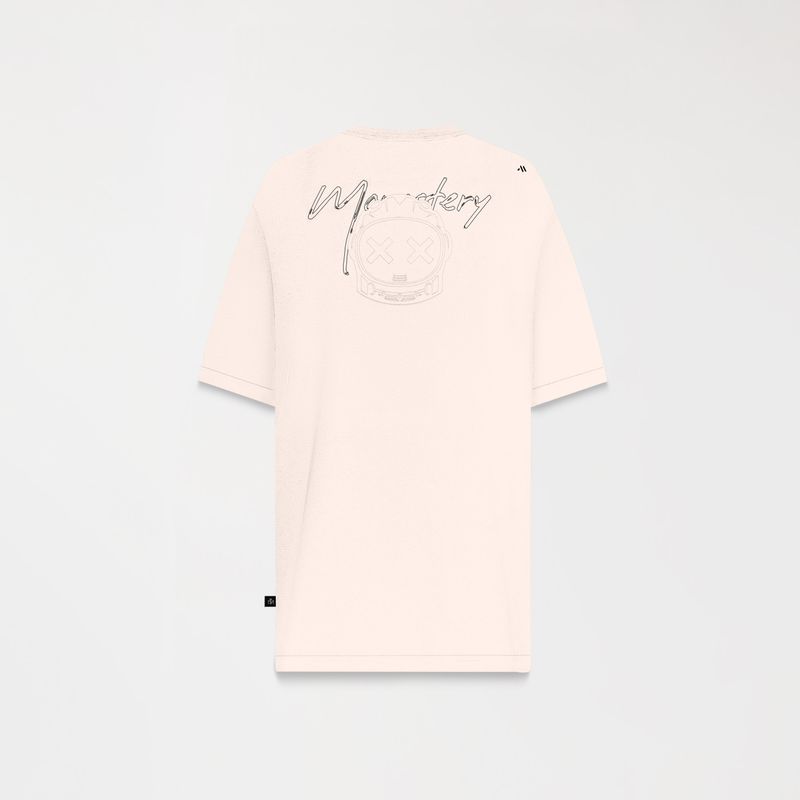 CALDWELL T-SHIRT OVERSIZED MEN SAND DOLLAR