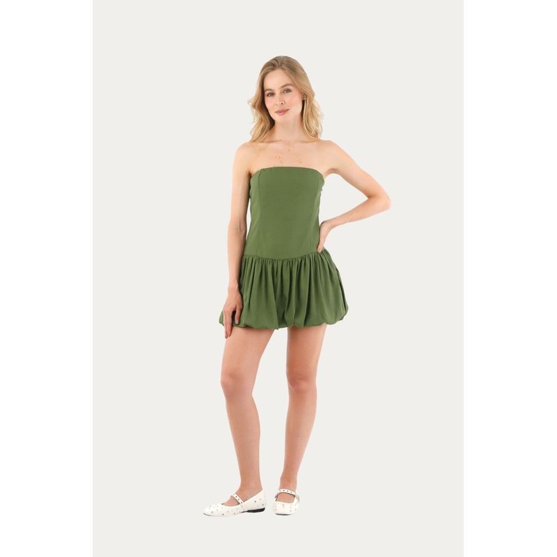 Vestido Corto Freya Verde