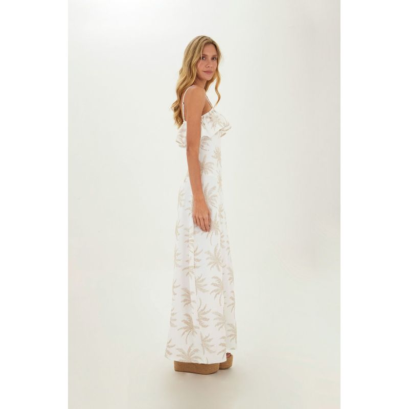 Vestido Largo Carline Marfil
