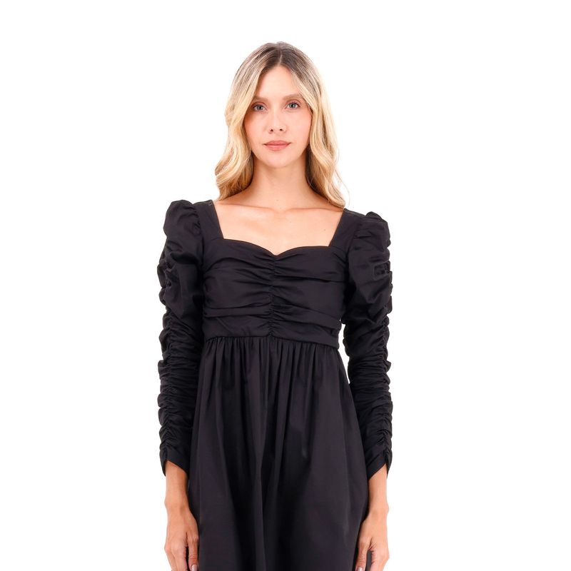 Vestido Corto Ocean Negro