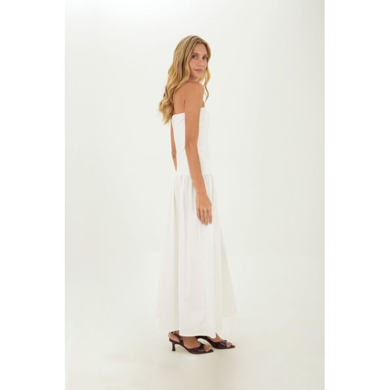 Vestido Largo Kira Marfil