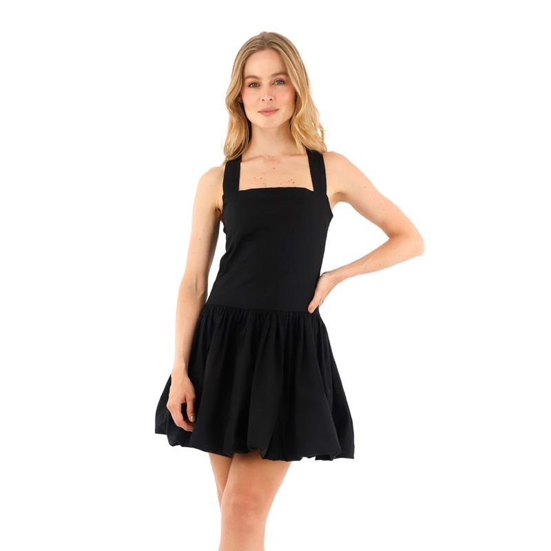 Vestido Corto Mystic Negro