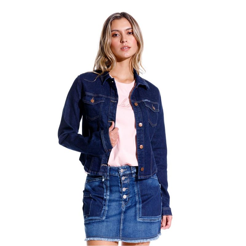 Chaqueta Denim Para Mujer Girbaud