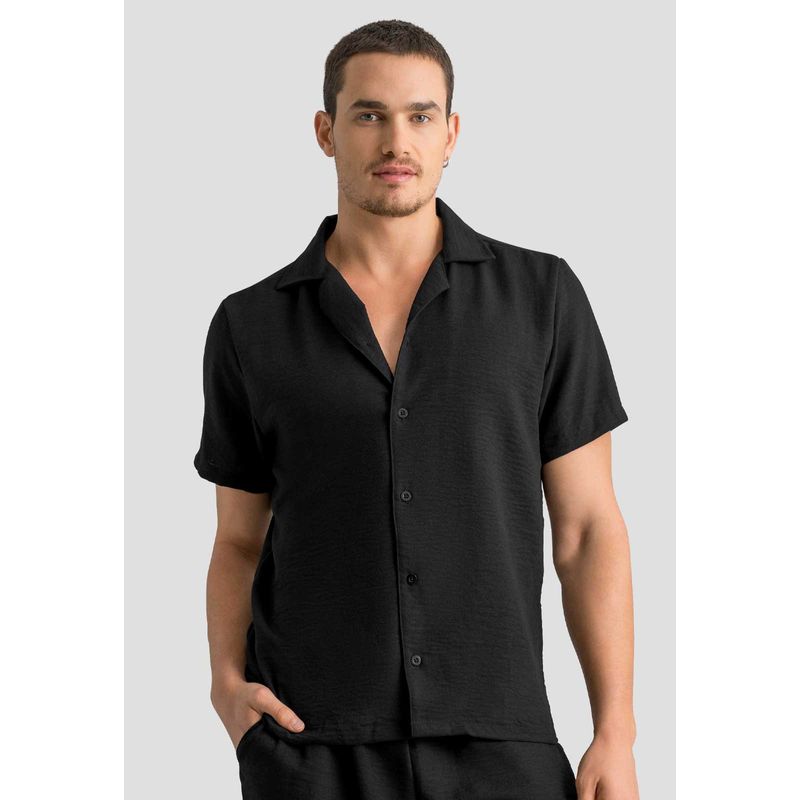 Camisa Hombre Negro Mp 113054