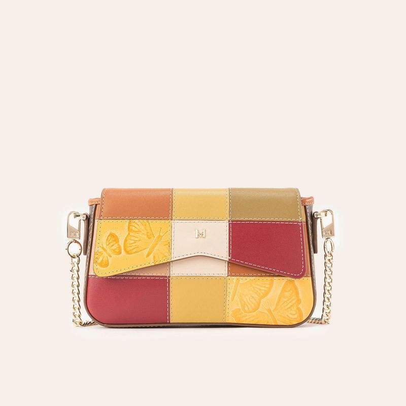 Manos Libres Alma Mediano Con Cadena Miel Mixtura