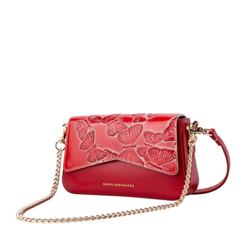 Manos Libres Alma Rojo Cruz Mariposas