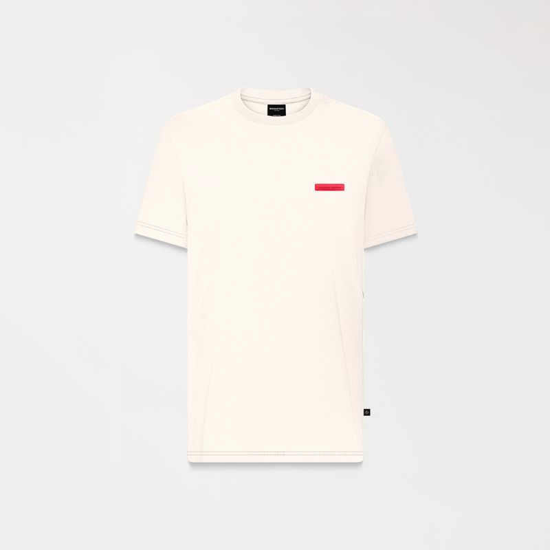 GRAIN T-SHIRT MEN BEIGE L/G