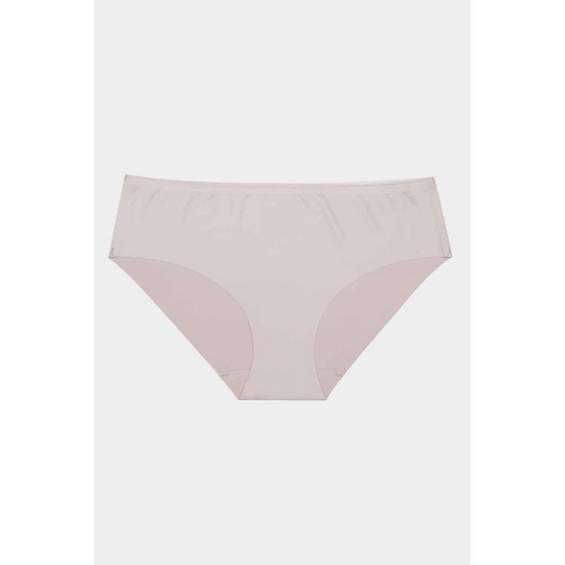 Panty tipo hipster elaborado en microfibra satinada paquete x3